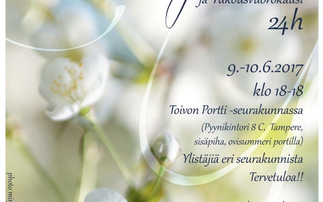 PE-LA 9-10.6.2017 Ylistys ja -rukousvuorokausi klo 18-18