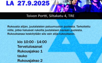 LA 27.9.2025 klo 10-14 Alija-rukoustapahtuma