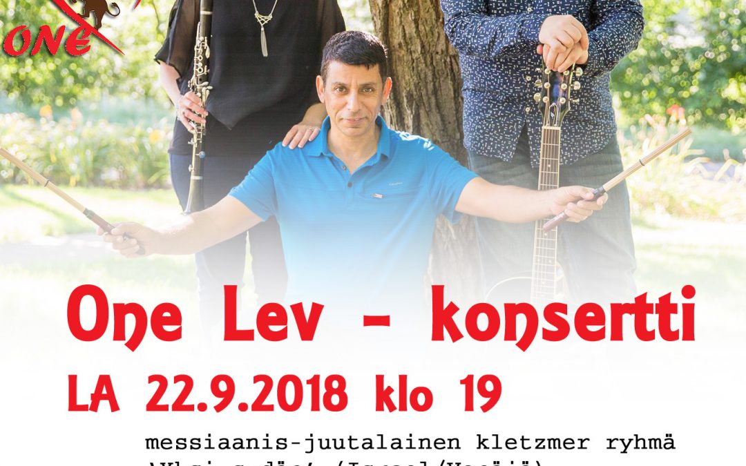 LA 22.9.2018 One lev -kletzmer konsertti klo 19