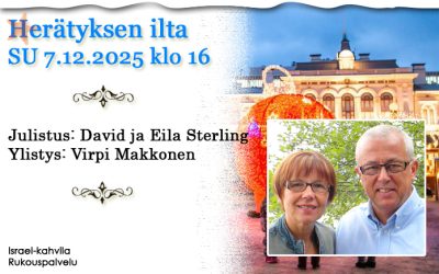 SU 7.12.2025 klo 16 Herätyksen ilta – Sterlingit