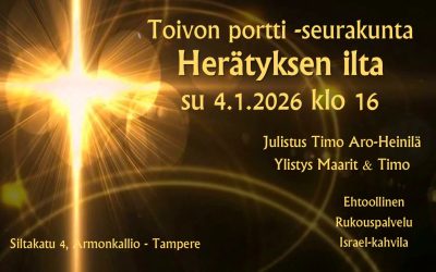SU 4.1.2026 klo 16 Herätyksen ilta