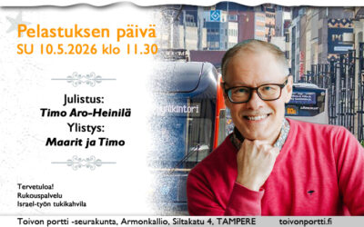 SU 10.5.2026 klo 11.30 Pelastuksen päivä – Timo Aro-Heinilä