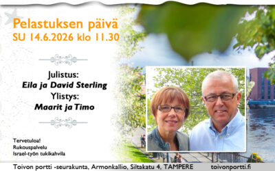 SU 14.6.2026 klo 11.30 Pelastuksen päivä – Eilja ja David Sterling
