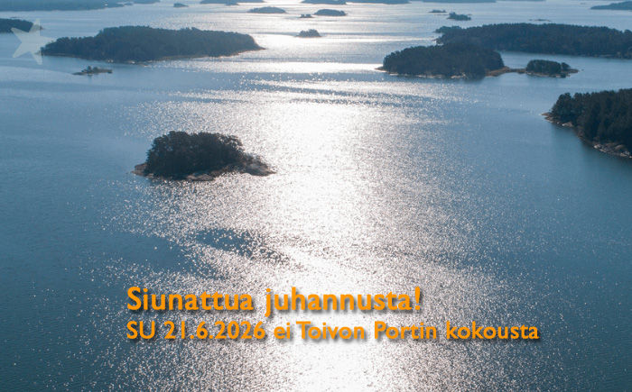 21.6.2026 ei kokousta – siunattua juhannusta sinulle